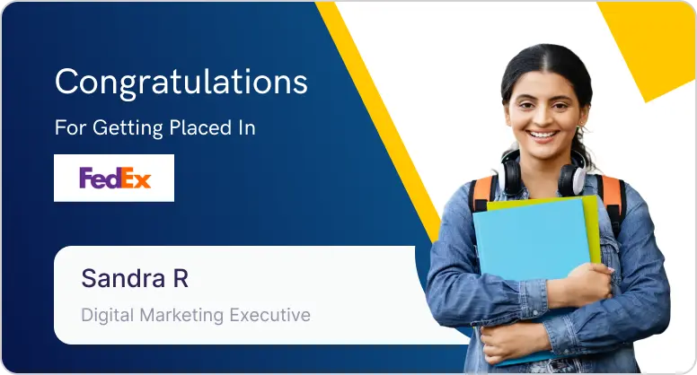 Our Student Placement - Sandra R placed at FedEx